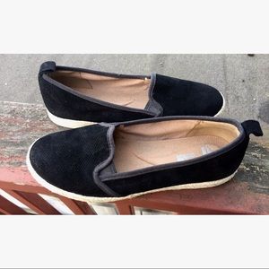 Clark’s Azella Theoni Black suede espadrilles